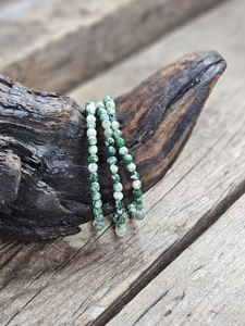 Trädagat, armband 4mm facetterade pärlor