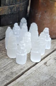Vit Selenittorn 6 cm
