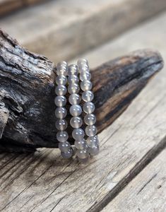 Agat, armband 8mm runda pärlor