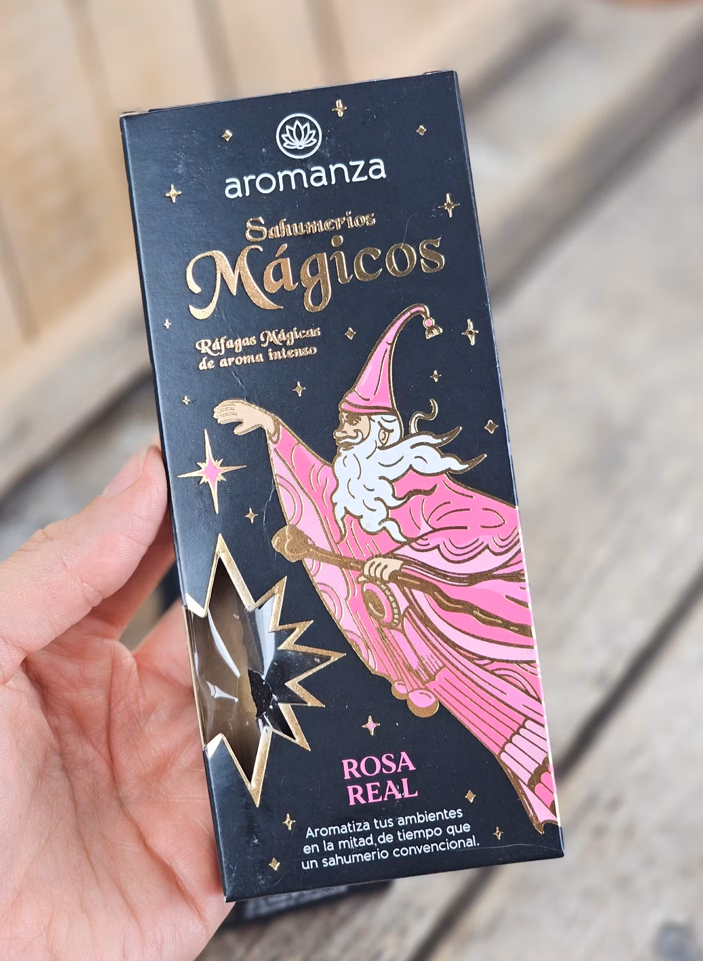 Aromanza - Magical Sahumerio Real Rose, rökelsepinnar