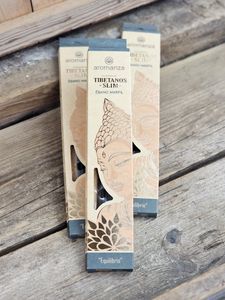 Aromanza - Tibetanos Slim, Ebony & Ivory, rökelsepinnar