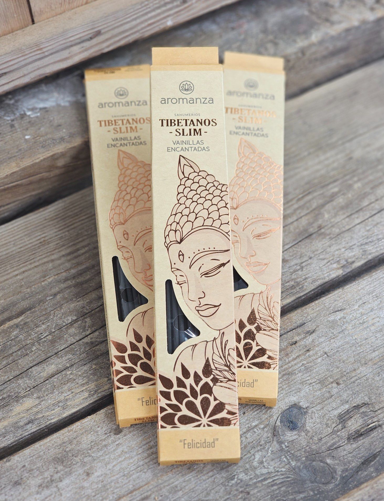 Aromanza - Tibetanos Slim, Enchanted Vanilla, rökelsepinnar