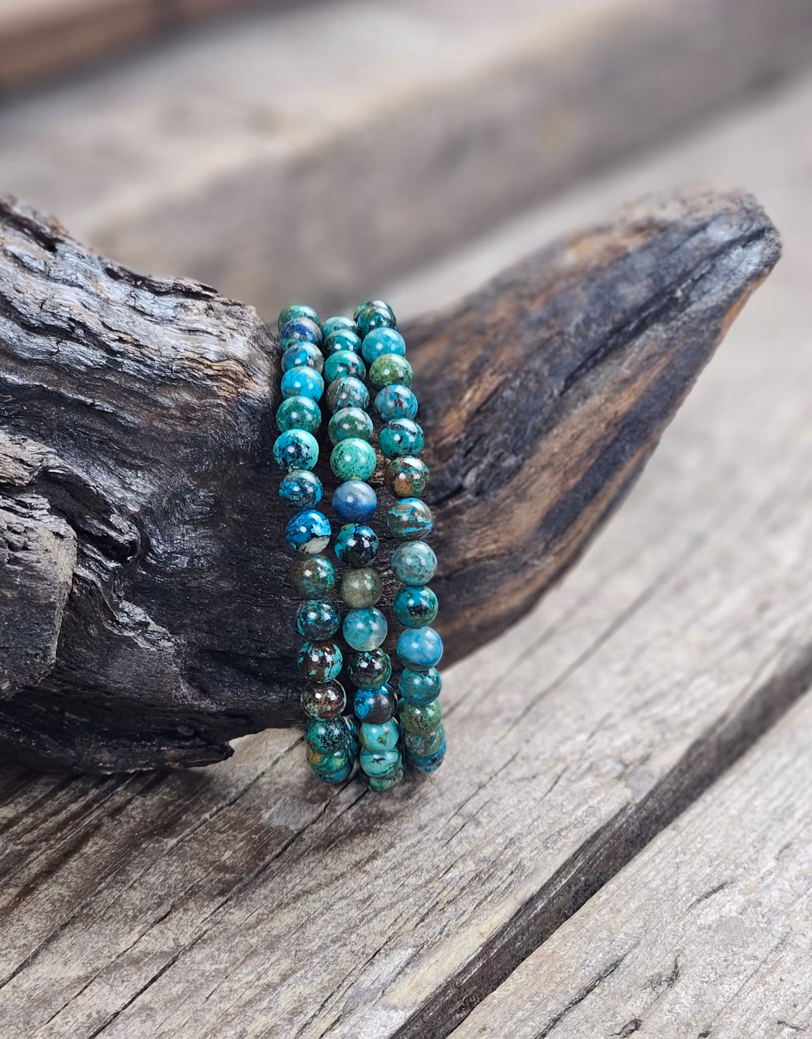 Malakolla, armband 6mm runda pärlor