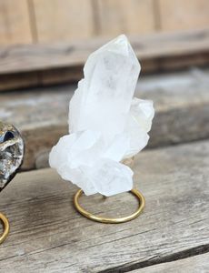 Metallställning för kristaller, guld