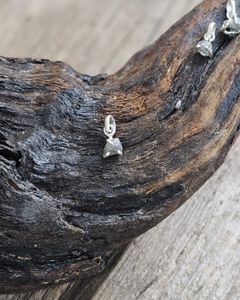 Rå Diamant, 925 silver hänge