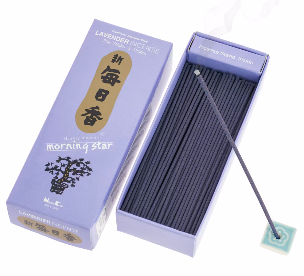 Morning Star - Lavender, rökelsepinnar storpack