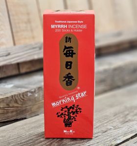 Morning Star - Myrrh, rökelsepinnar storpack