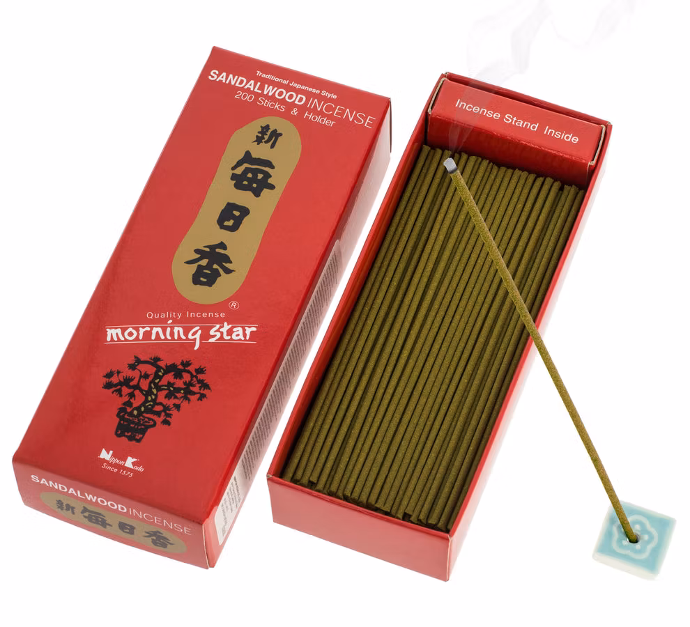 Morning Star - Sandalwood, rökelsepinnar storpack