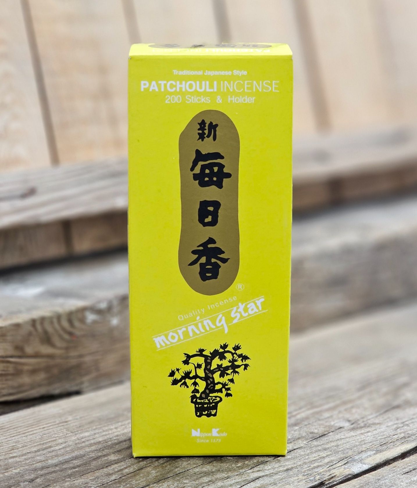 Morning Star - Patchouli, rökelsepinnar storpack