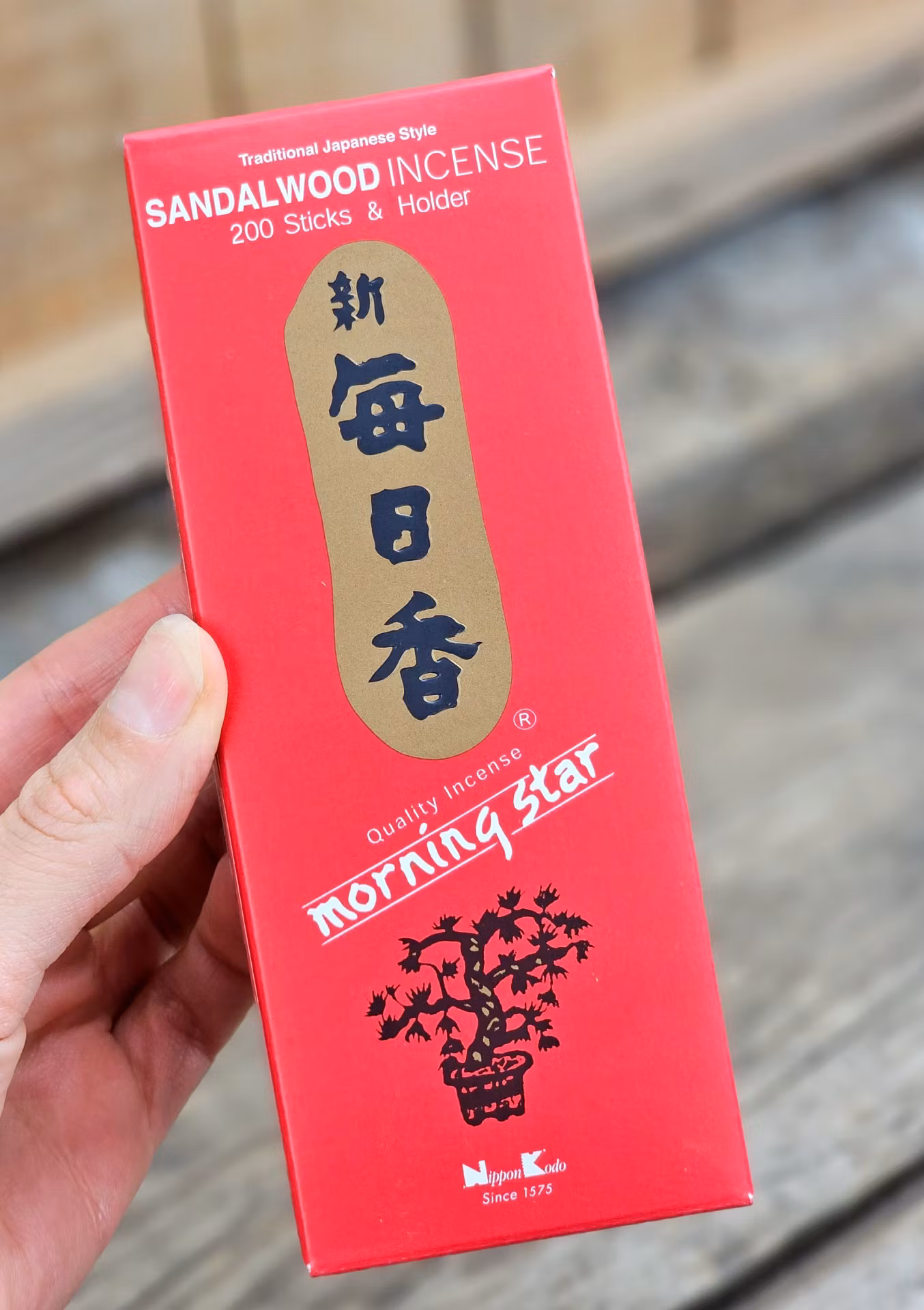 Morning Star - Sandalwood, rökelsepinnar storpack