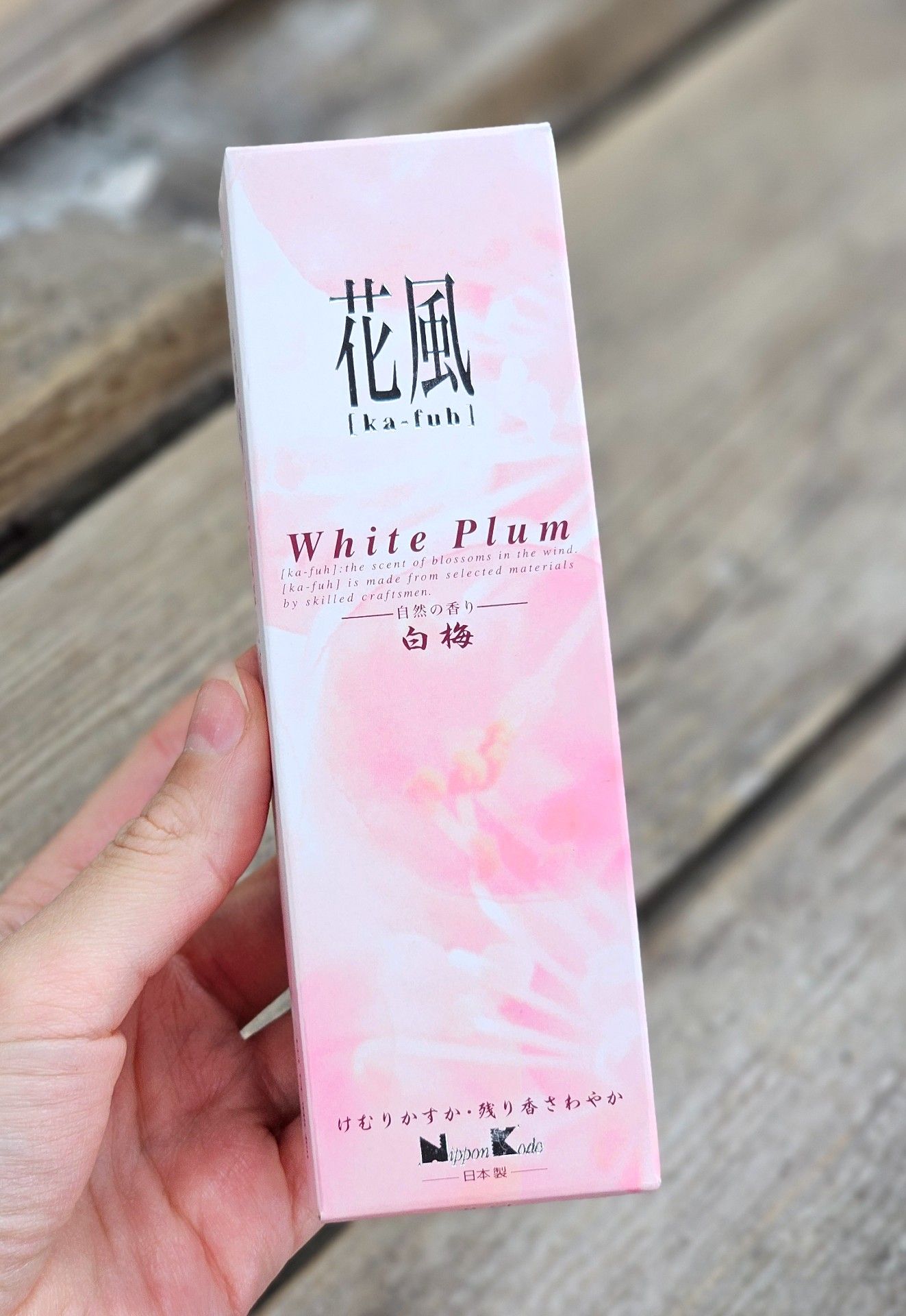 Ka-fuh - White Plum, rökelsepinnar storpack