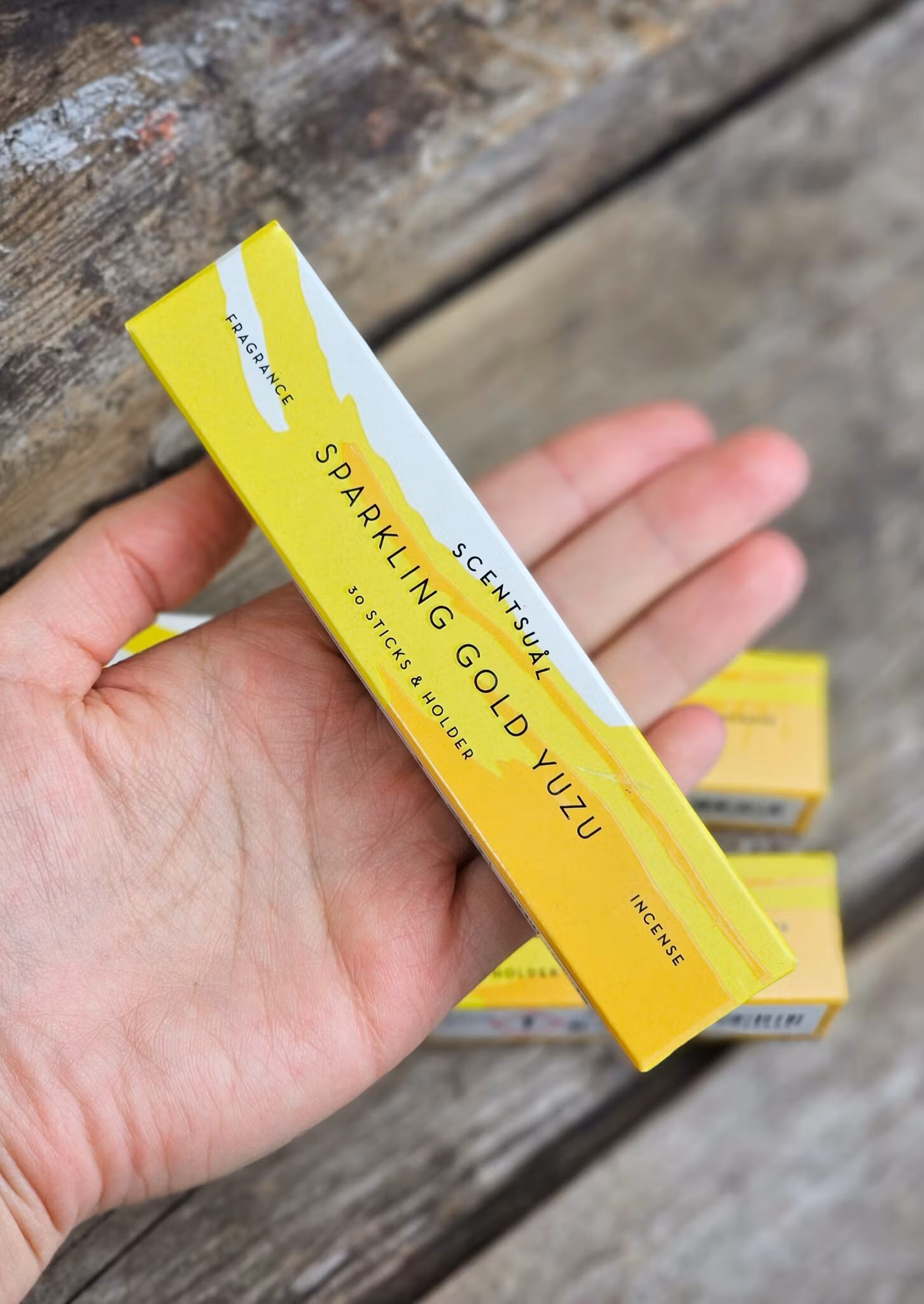 Scentsual - Sparkling Gold Yuzu, rökelsepinnar