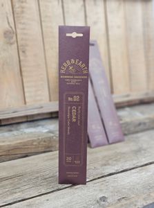 Herb & Earth - Cedar, rökelsepinnar
