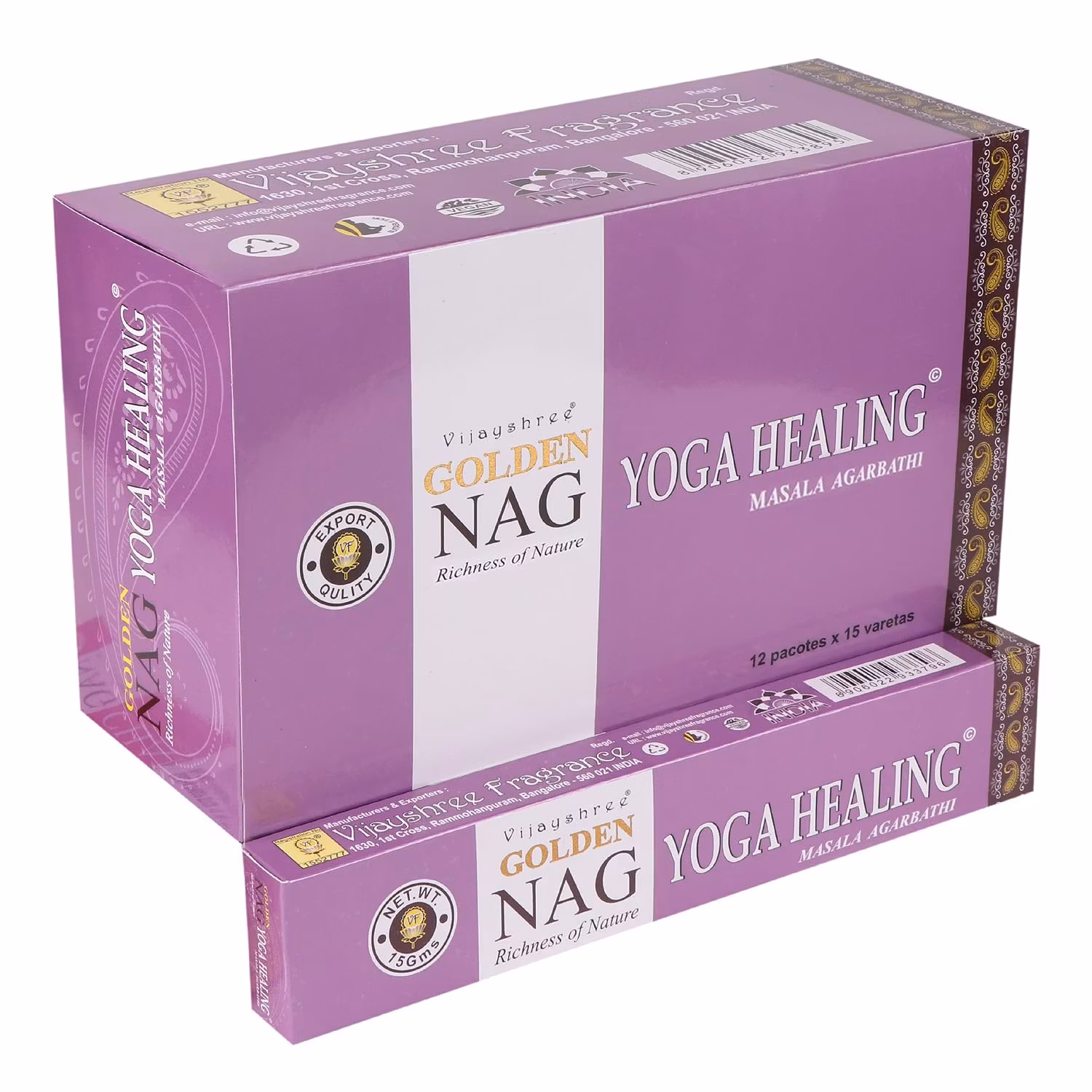 Vijayshree - Golden Nag Yoga Healing, rökelsepinnar