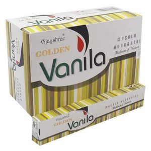 Vijayshree - Golden Nag Vanilla Masala, rökelsepinnar