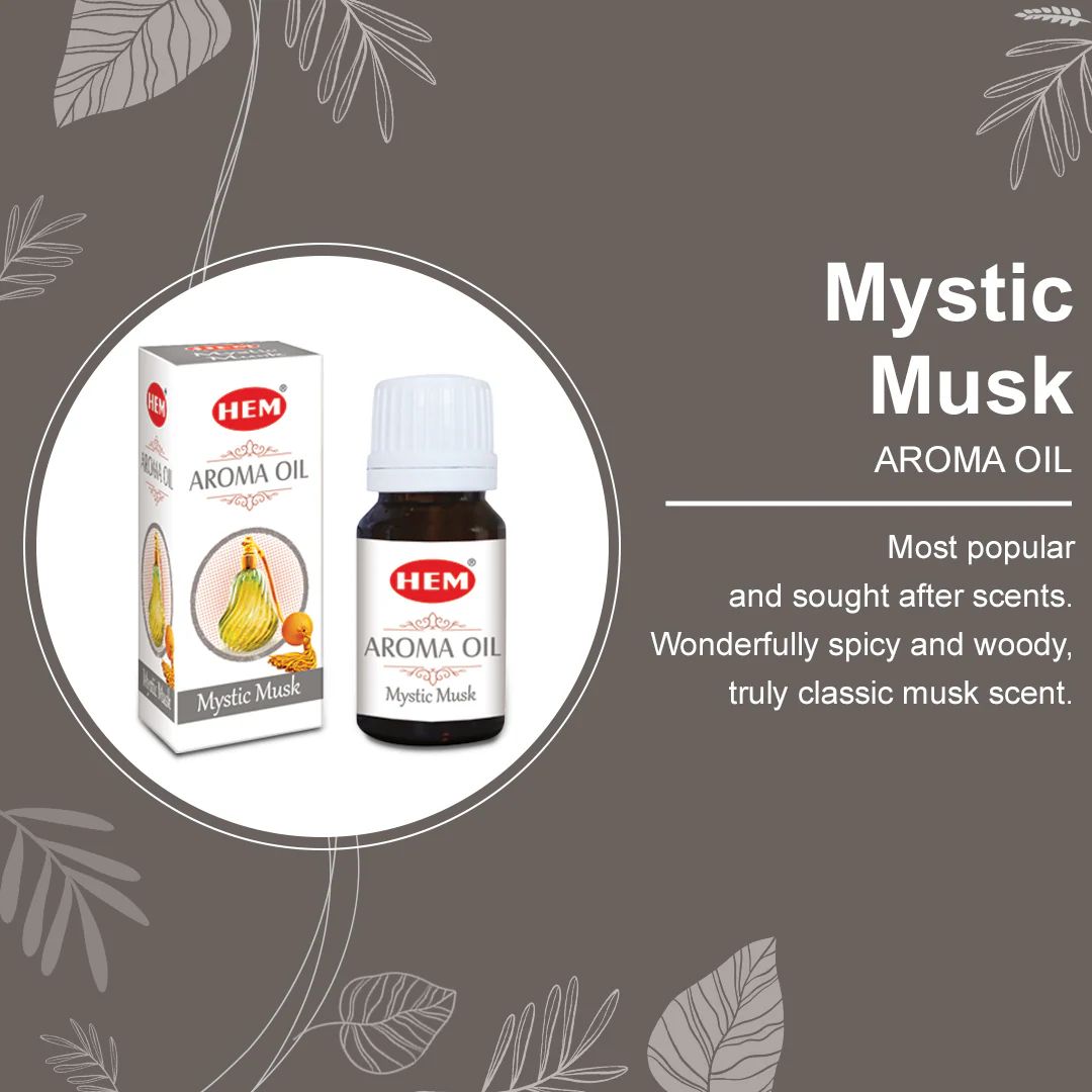 HEM - Mystic Musk, Aromaolja Aromaterapi