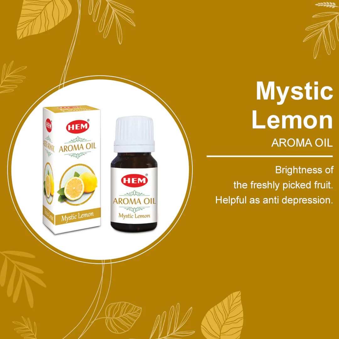 HEM - Mystic Lemon, Aromaolja Aromaterapi