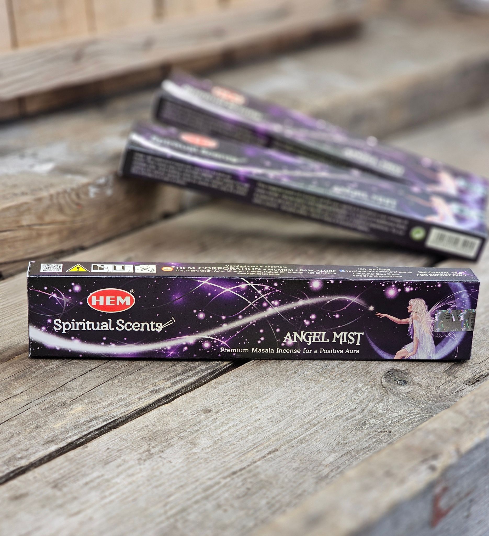 HEM - Angel Mist Spiritual Scents, rökelsepinnar