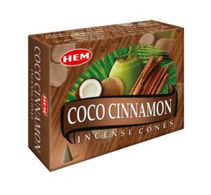 HEM - Coco Cinnamon, rökelsekoner