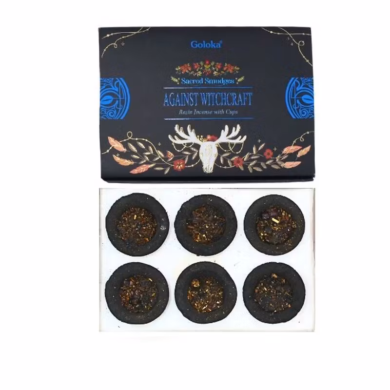 GOLOKA - Against Witchcraft, smudge resin cups