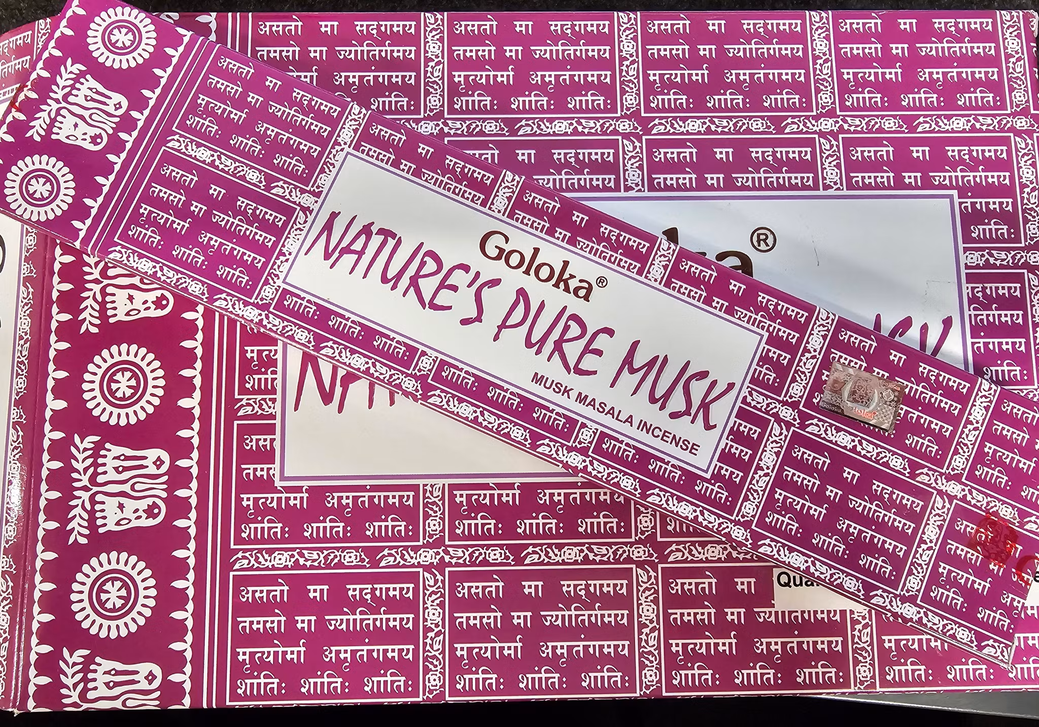 GOLOKA - Nature's Pure Musk, rökelsepinnar