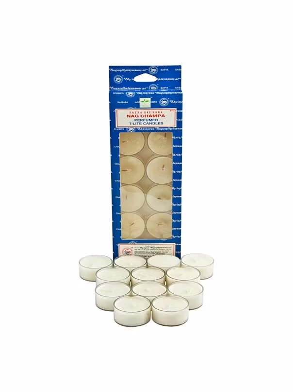 Satya - Nag Champa, doftljus 12-pack 3h