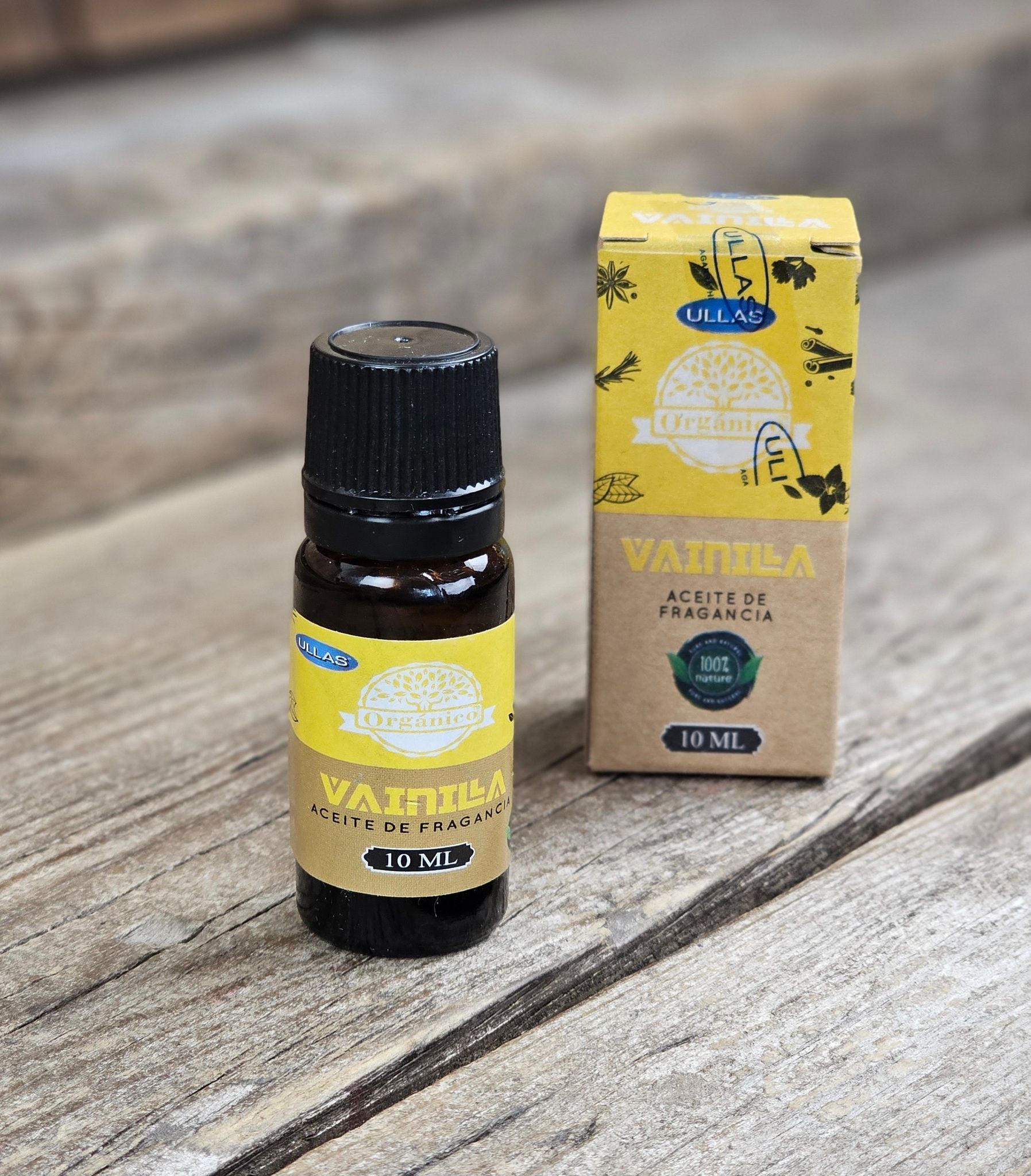 Ullas Orgánico - Vanilla (Vanilj), Aromaolja Aromaterapi