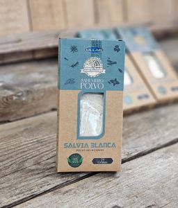 Ullas Orgánico - White Sage (Vit Salvia), rökelsepulver