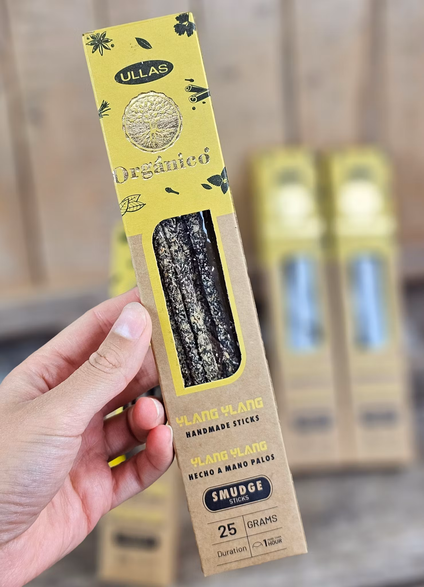 Ullas Orgánico - Ylang Ylang, rökelsepinnar