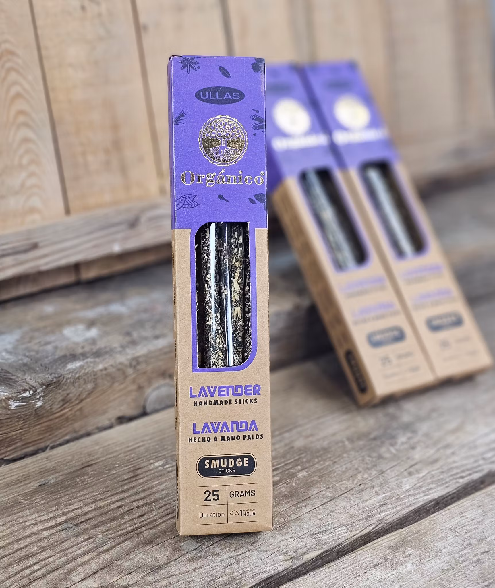 Ullas Orgánico - Lavender (Lavendel), rökelsepinnar