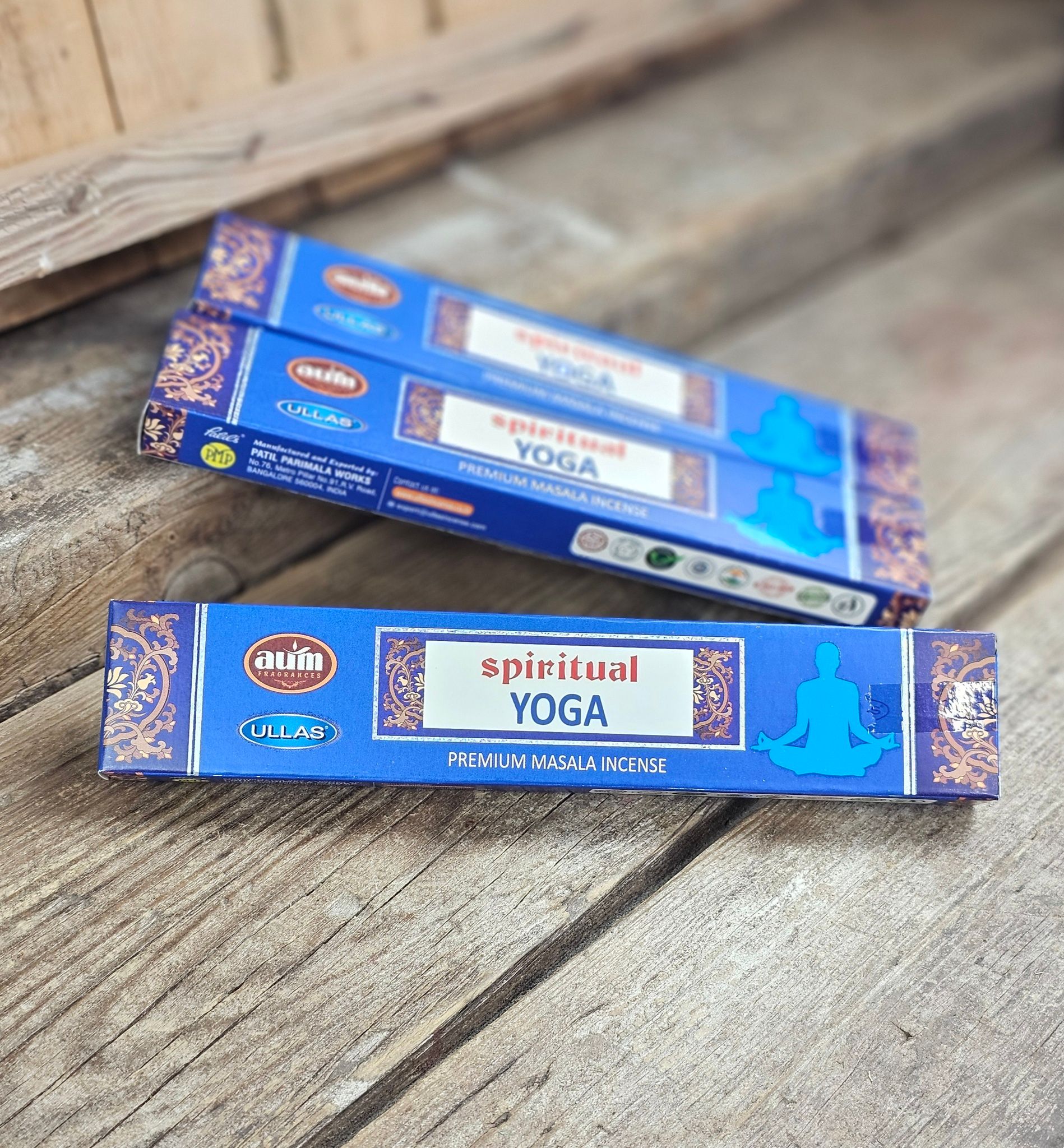 Ullas Spiritual Collection - Yoga, rökelsepinnar