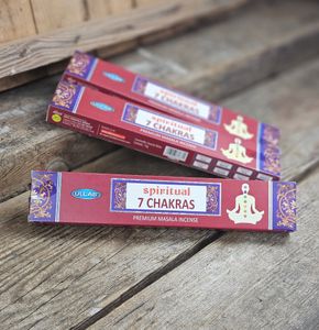 Ullas Spiritual Collection - Seven Chakras, rökelsepinnar