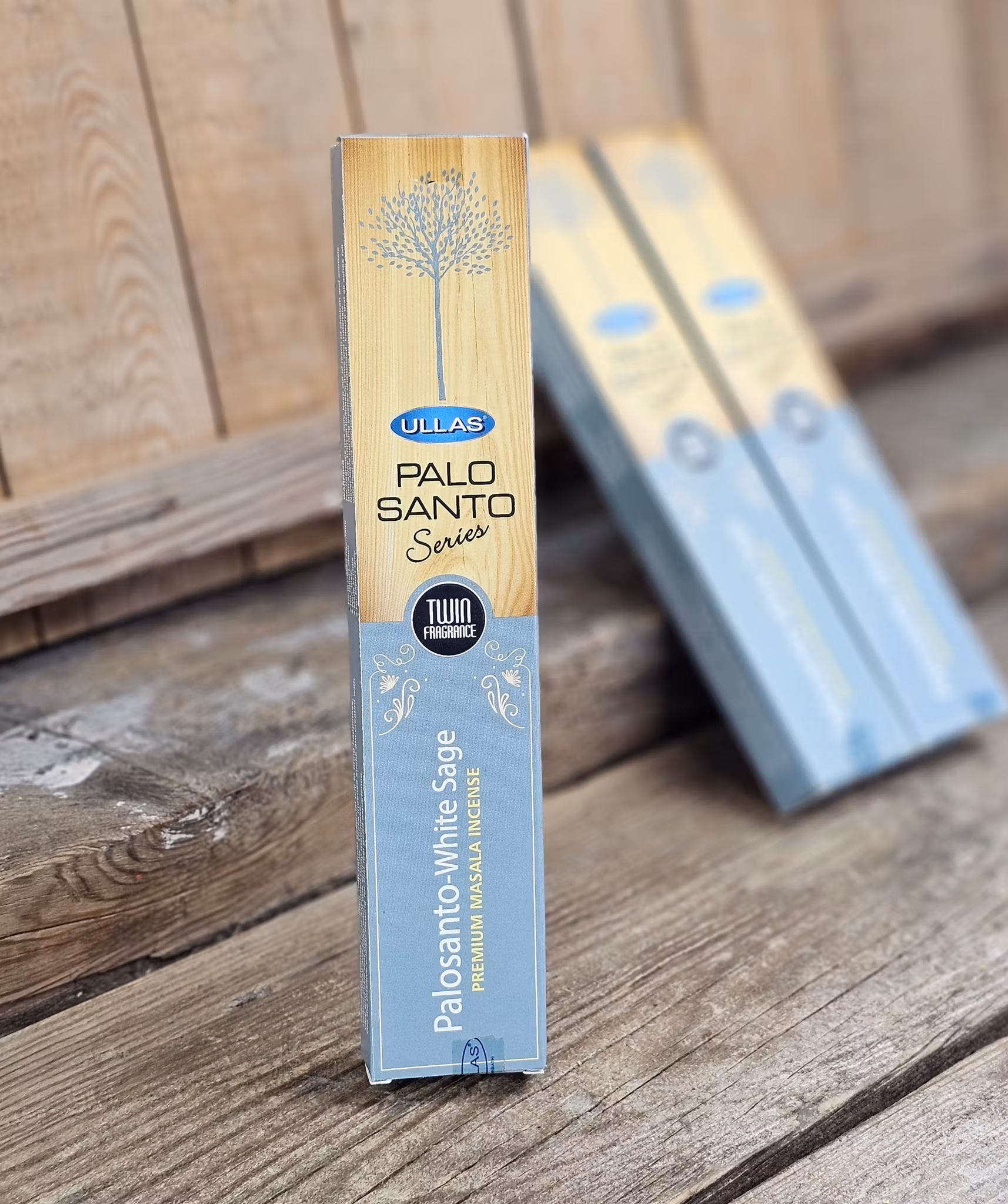 Ullas Palo Santo Serie - White Sage (Vit Salvia), rökelsepinnar