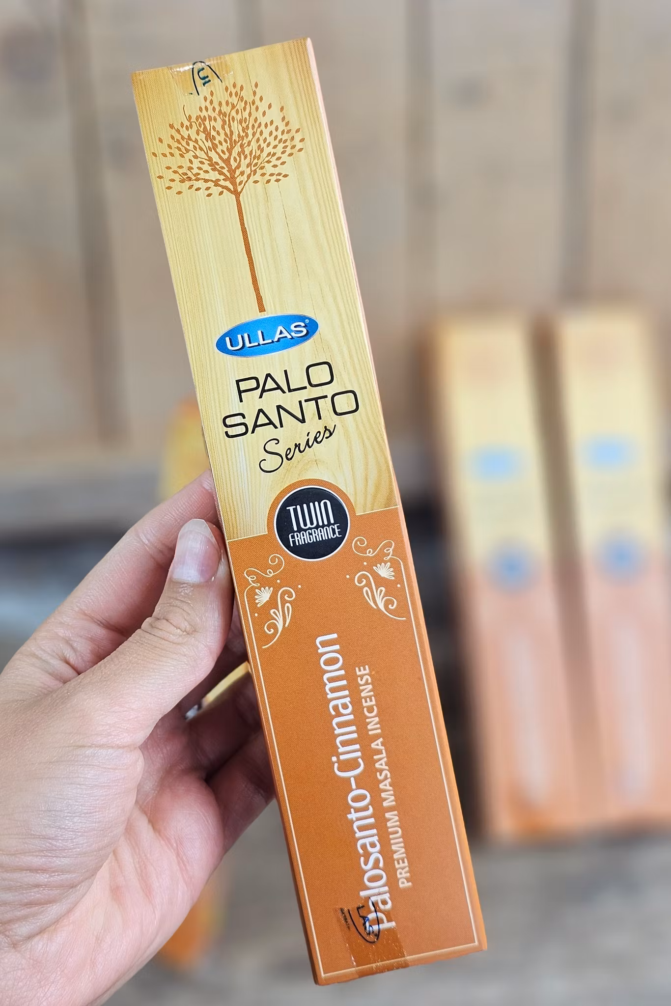 Ullas Palo Santo Serie - Cinnamon (Kanel), rökelsepinnar