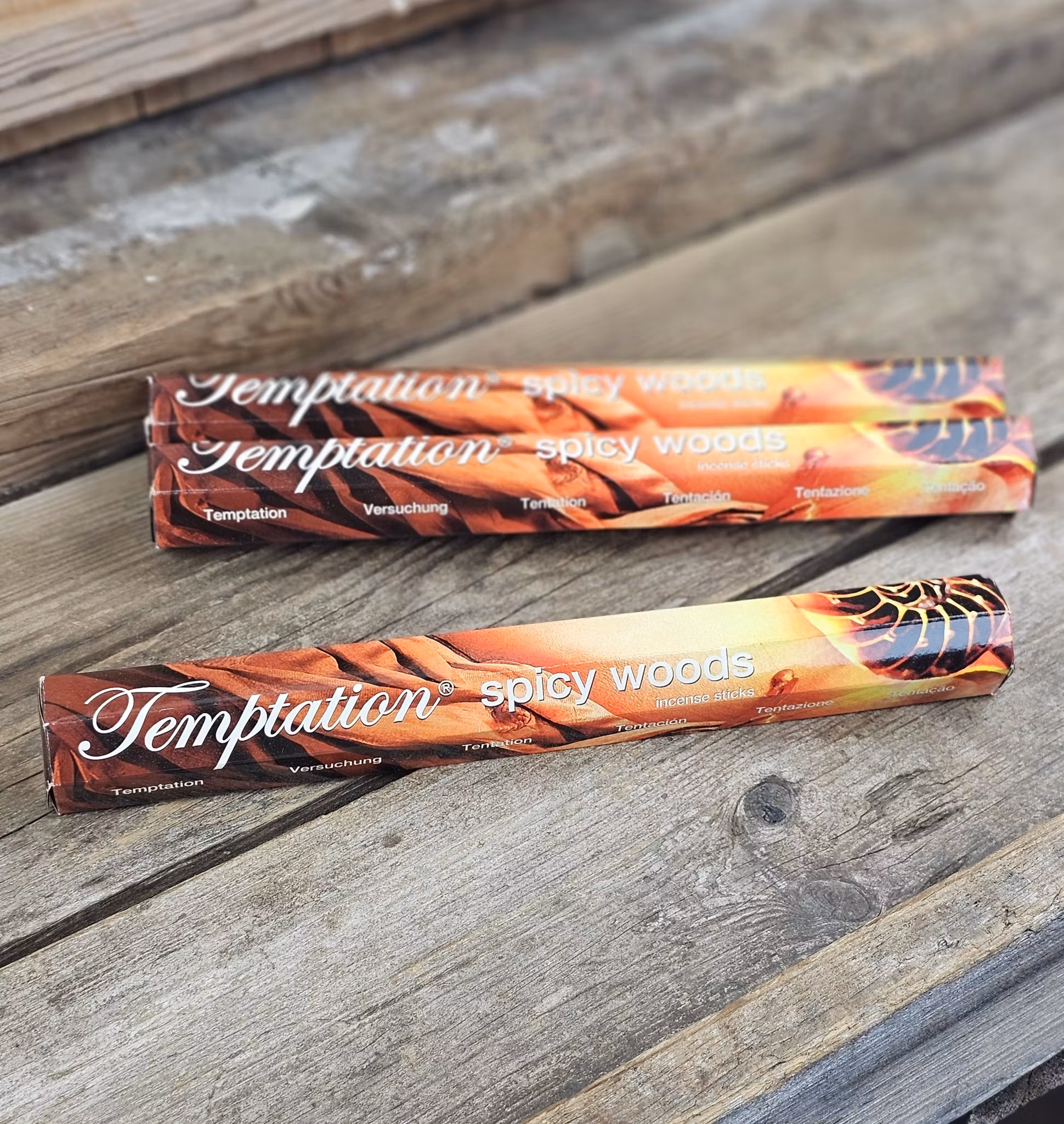 Padmini - Temptation Spicy Woods, rökelsepinnar