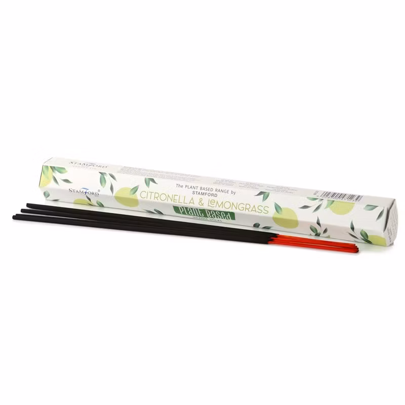 Stamford Premium Plant Based Hex - Citronella & Lemongrass, rökelsepinnar