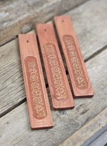 Rökelsehållare i trä, 7 chakra