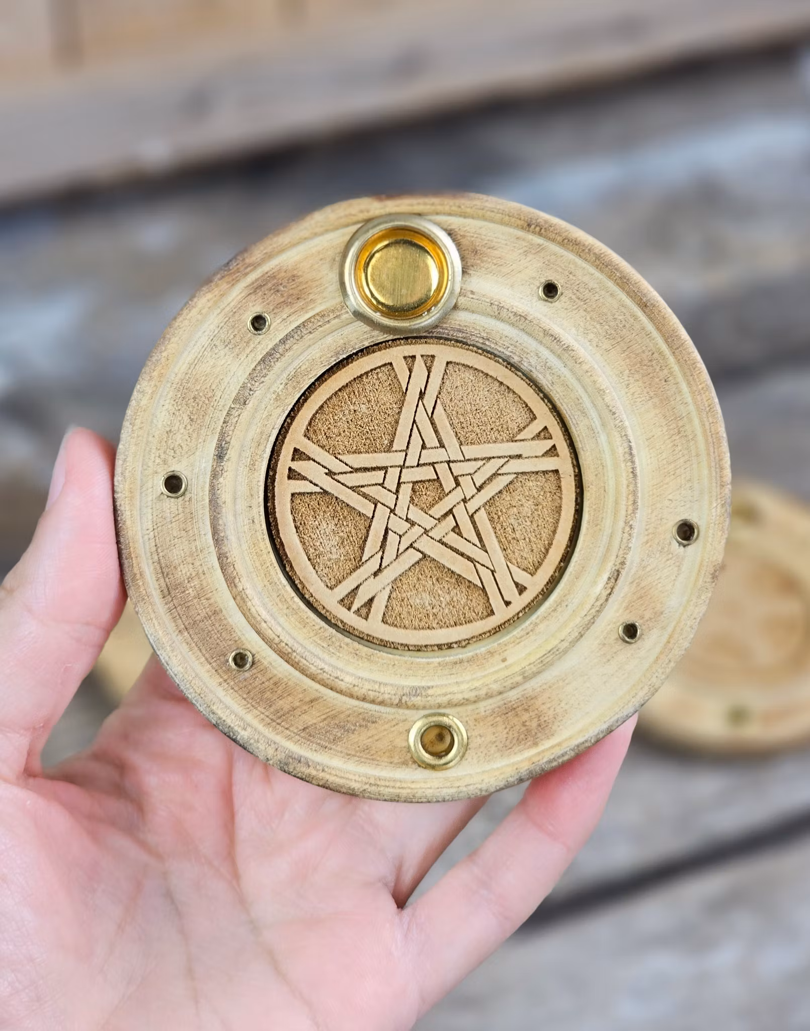 Rökelsehållare för koner & pinnar, Pentacle