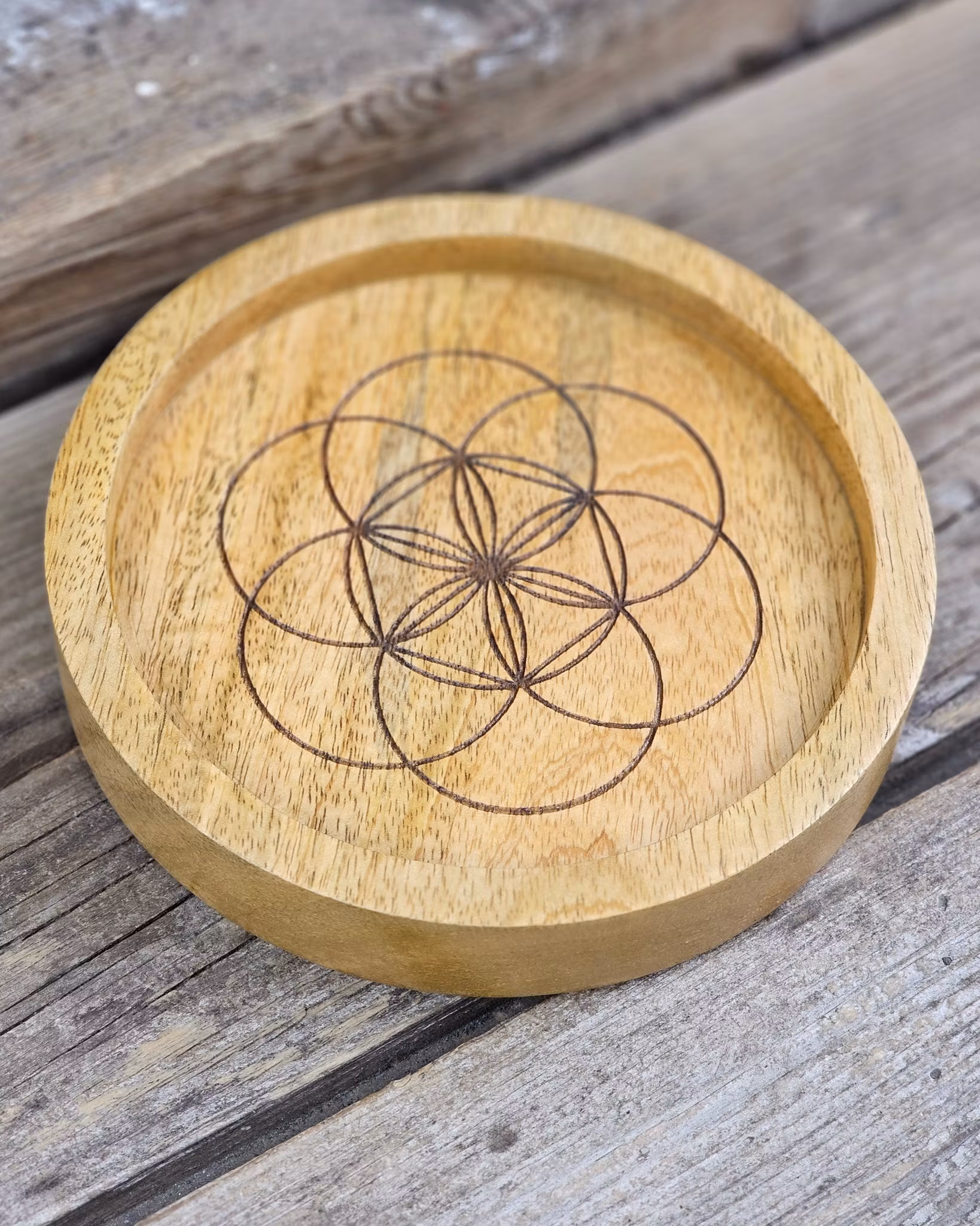 Bricka för kristallgrid (kristallnät), Seed Of Life