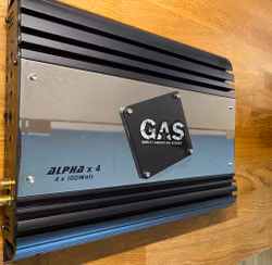 Gas Alpha 4 kanals slutsteg