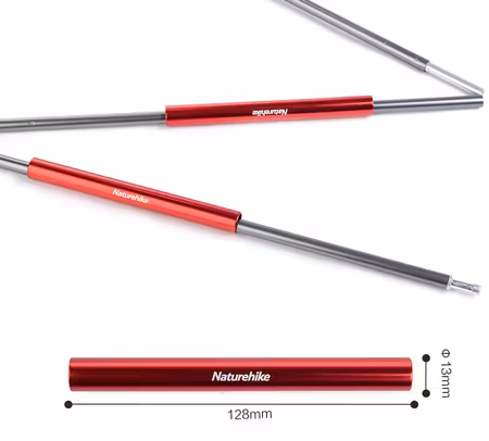 Emergency tube for tent pipe