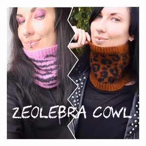 Mönster till cowl "Zeolebra"