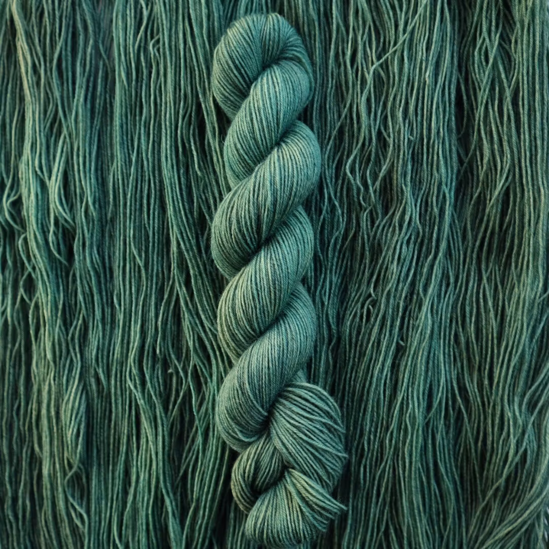 BFL Fingering 50g "Grön"