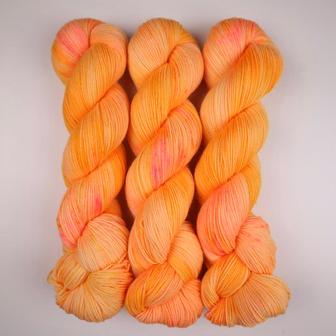 Sockgarn "Orange"