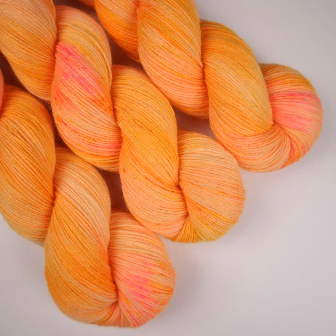 Sockgarn "Orange"