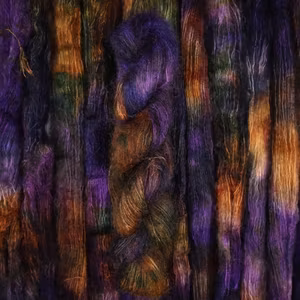 Mohair Silke "Blåkulla" OBS! 25g