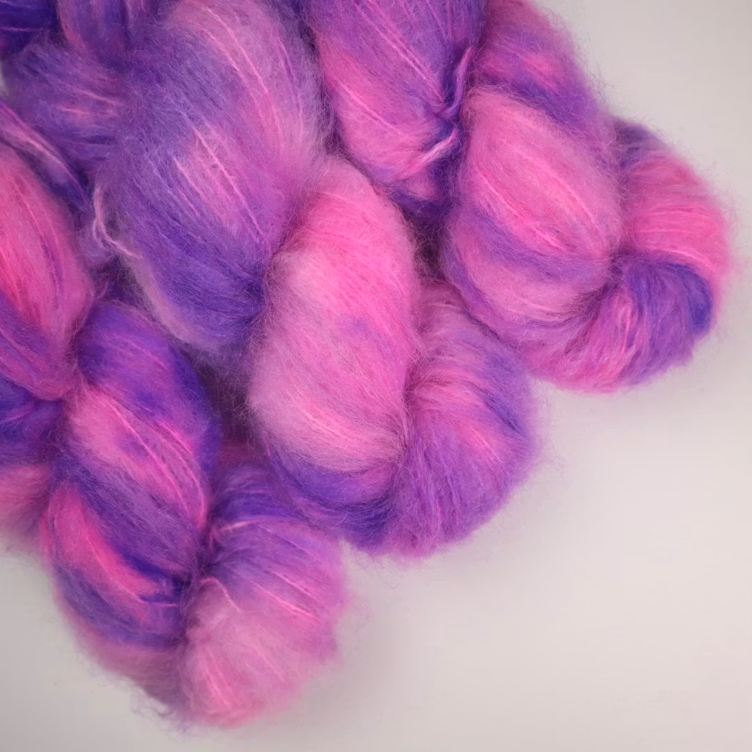 Tjock Mohair 100g "Nebula"