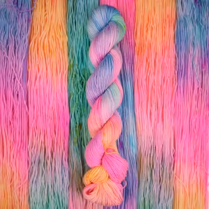 Merino Sock "Unicorn farts" OBS! 50g