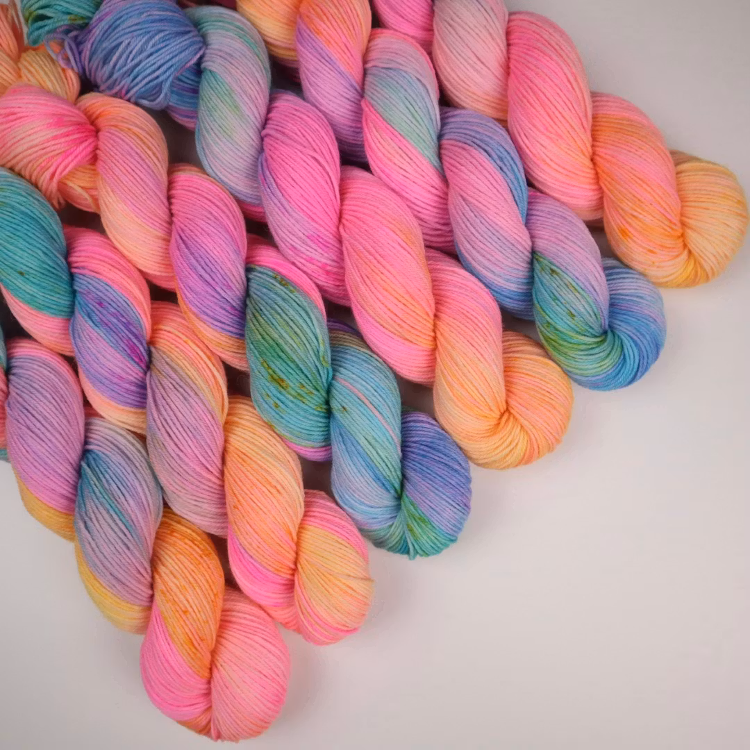 Merino Sock "Unicorn farts" OBS! 50g