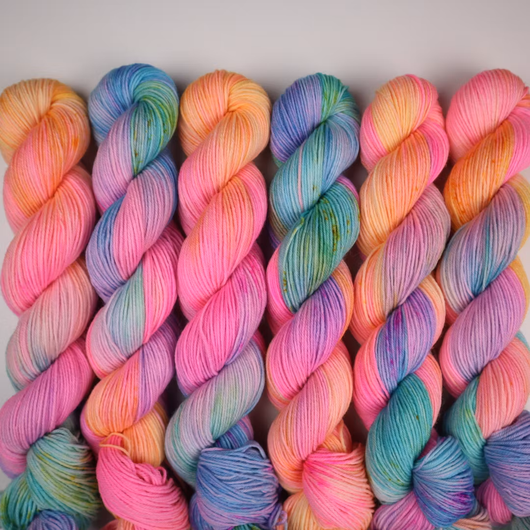 Merino Sock "Unicorn farts" OBS! 50g